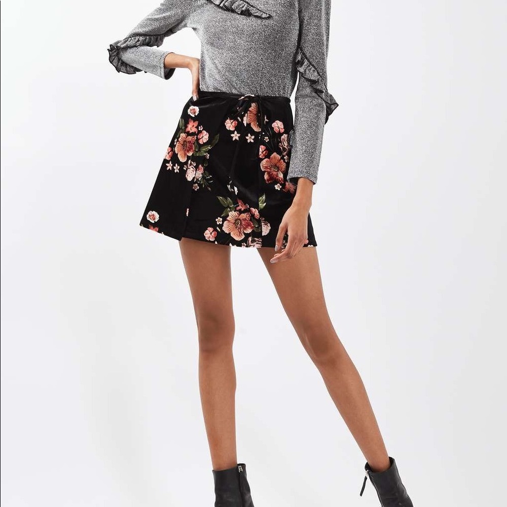 Topshop Wrap skirt